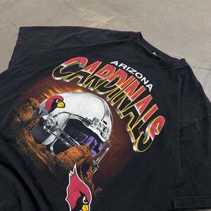 Arizona Cardinals Y2K Big Graphic NFL Football T Shirt Vintage Style